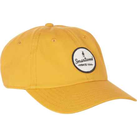 SmartWool Logo Baseball Cap (For Women) in Honey Gold