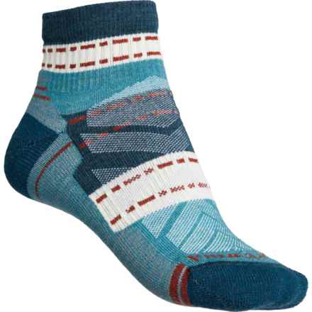 SmartWool Margarita Light Cushion Hiking Socks - Merino Wool, Ankle (For Women) in Twilight Blue