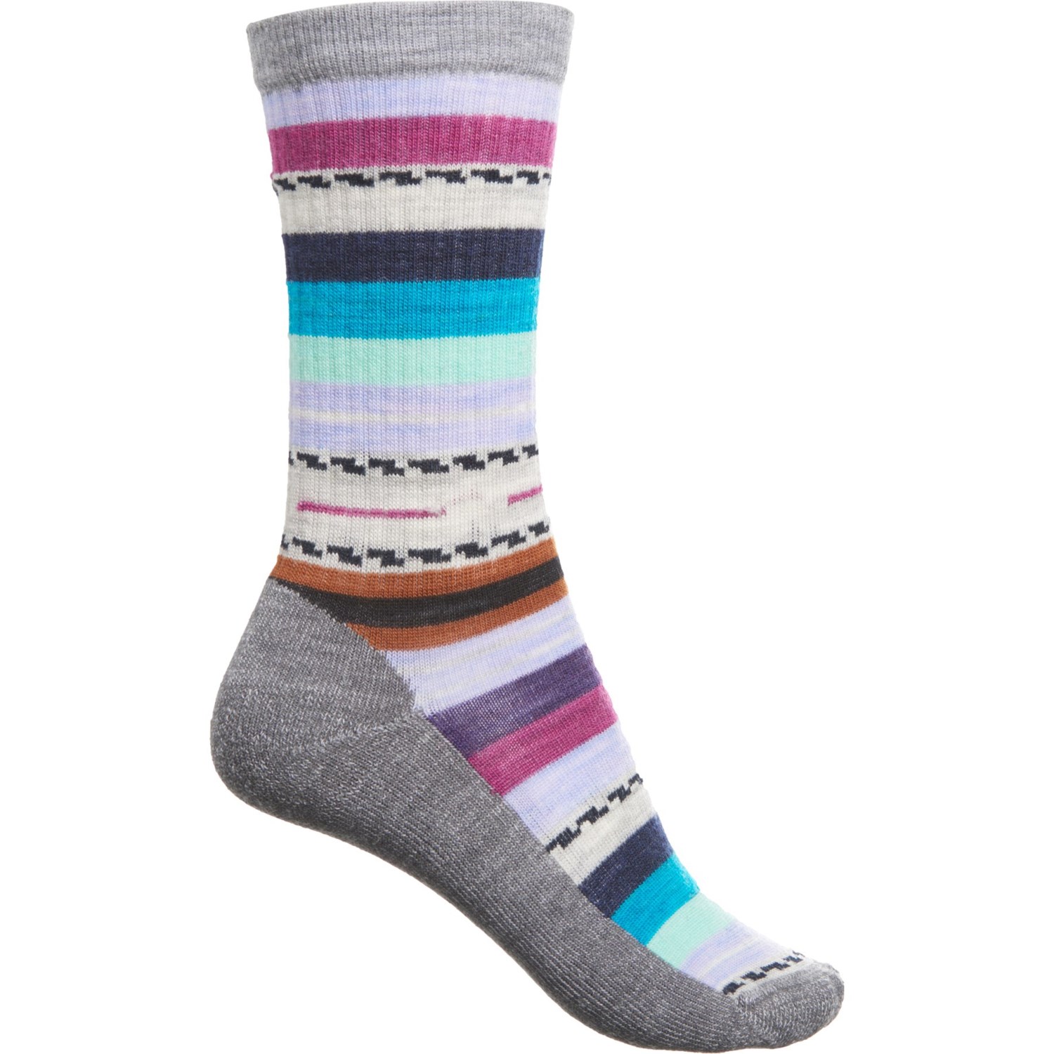 SmartWool Margarita Stripe Hike Socks (For Women)