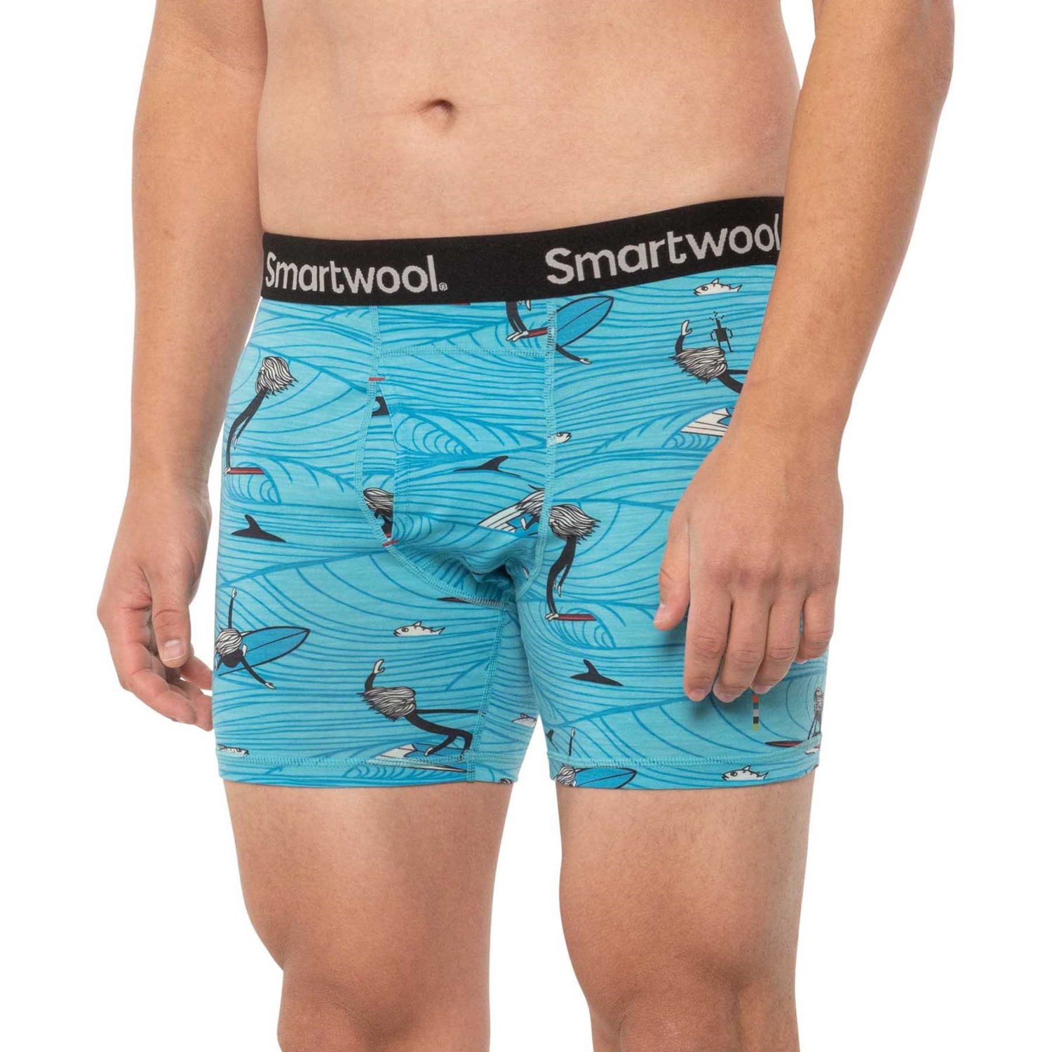 SmartWool Merino 150 Print Boxer Briefs (For Men)