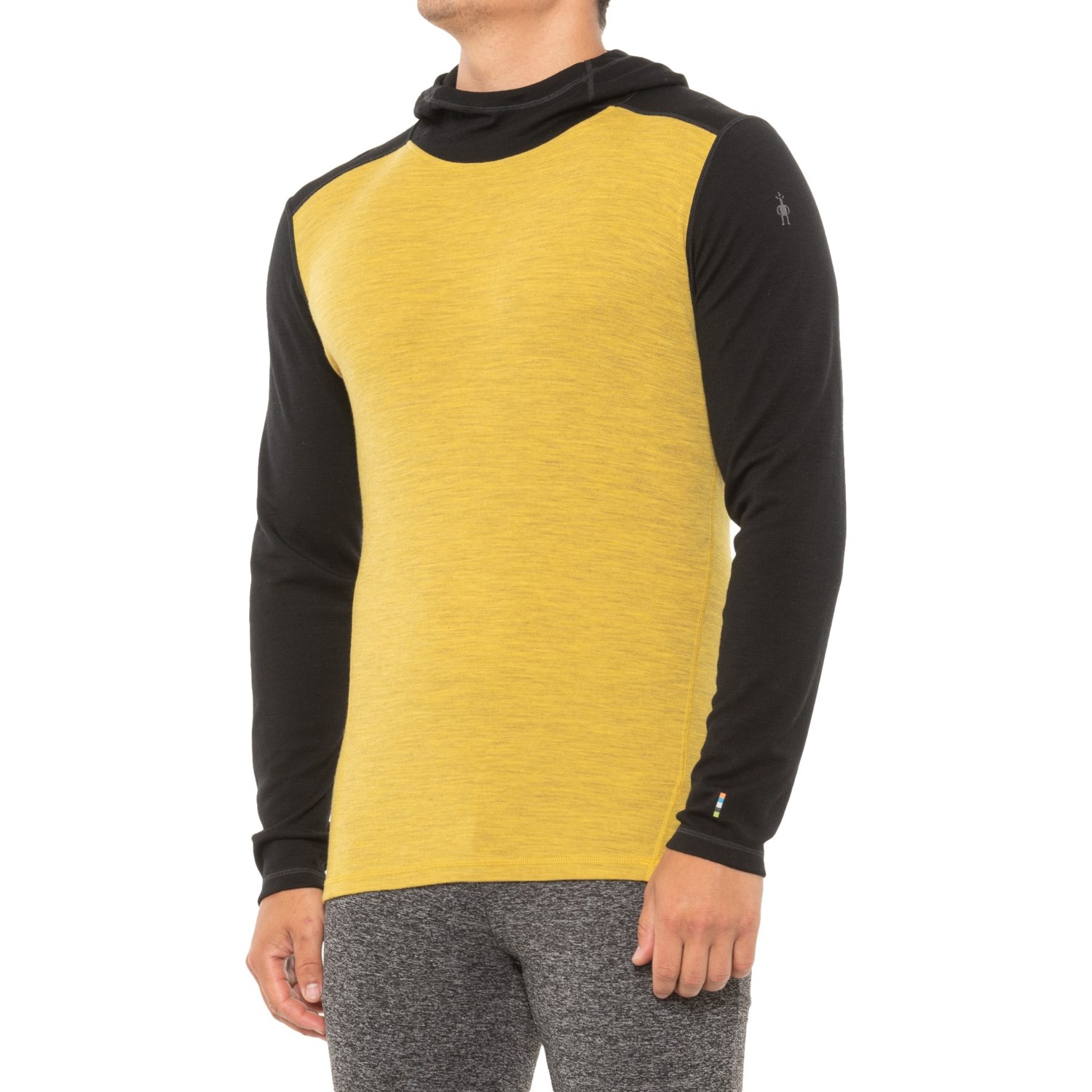 SmartWool Merino 250 Pattern Hooded Base Layer Top (For Men)