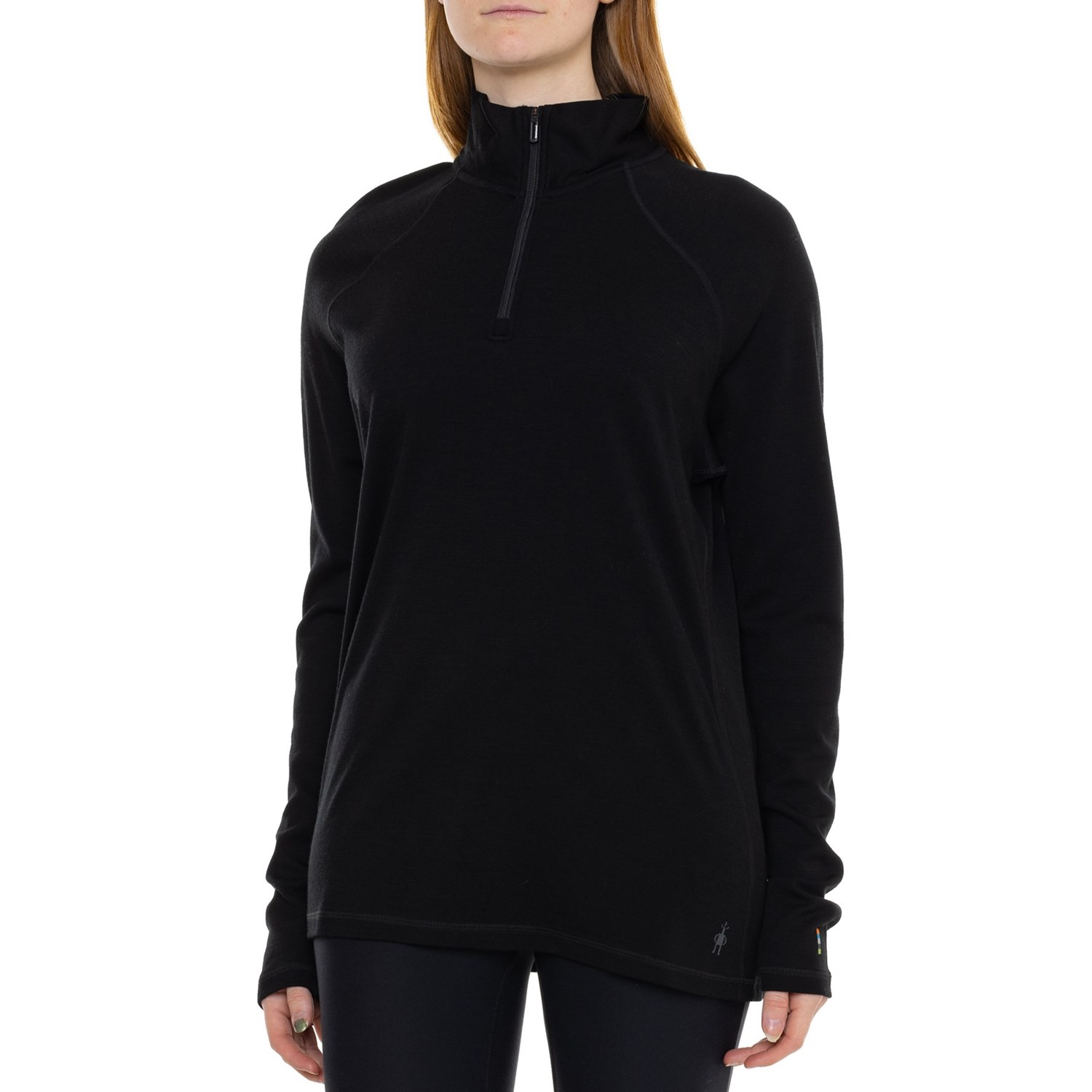 SmartWool Merino 250 Zip Neck Base Layer Top - Merino Wool, Long Sleeve