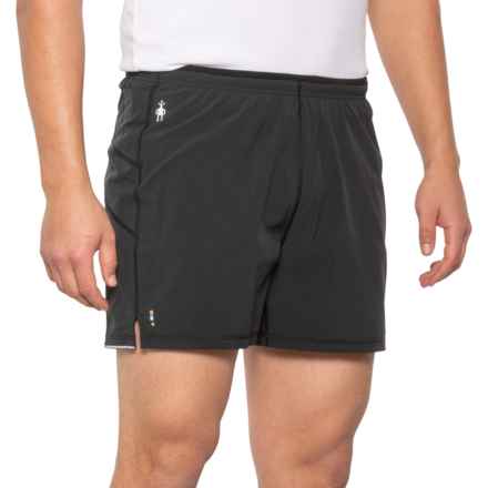 SmartWool Merino Sport Lined Shorts - 5” (For Men) in Black