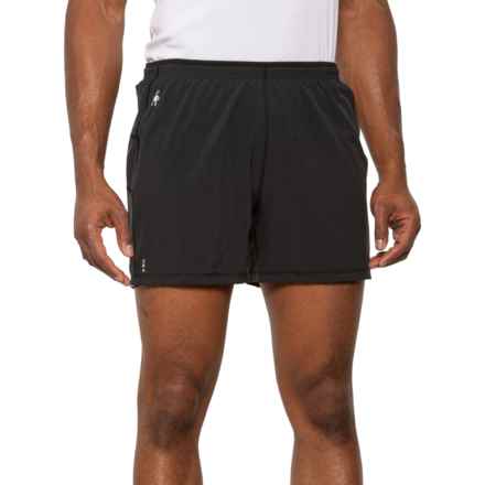 SmartWool Merino Sport Shorts - 5”, Built-In Brief in Black