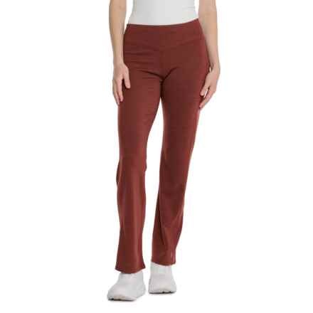 SmartWool Merino Sport Straight-Leg Pants - Merino Wool in Pecan Brown H