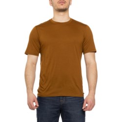 SmartWool Merino Wool T-Shirt - Short Sleeve in Fox Brown