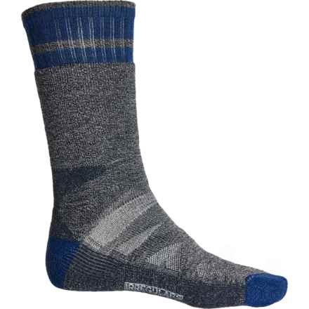 SmartWool Mountaineer Maximum Cushion Tall Socks - Merino Wool, Crew (For Men and Women) in Medium Gray