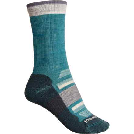 SmartWool Outdoor Hike Active Socks - Merino Wool, Crew (For Women) in Cascade Green
