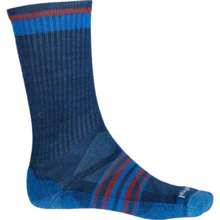 SmartWool Outdoor Light Cushion Socks - Merino Wool, Crew (For Men and Women) in Alpine Blue