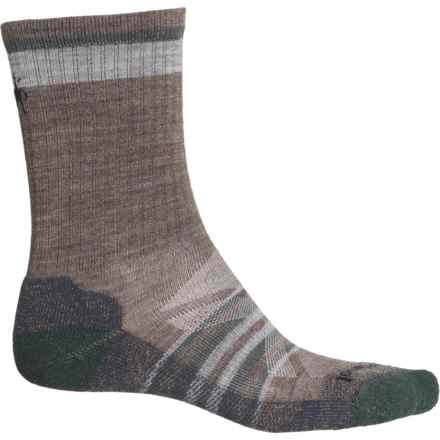 SmartWool Outdoor Light Cushion Socks - Merino Wool, Crew (For Men and Women) in Taupe