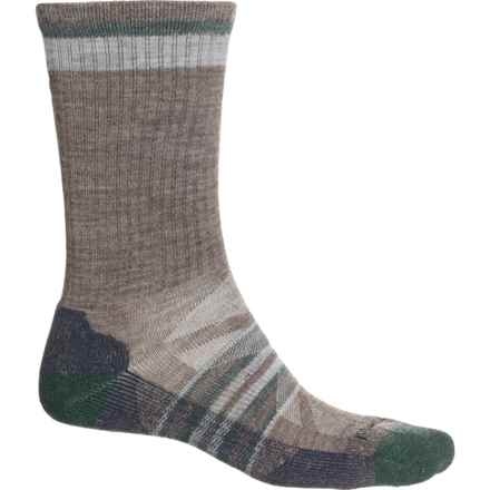 SmartWool Outdoor Light Cushion Socks - Merino Wool, Crew (For Men and Women) in Taupe