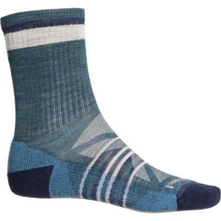 SmartWool Outdoor Light Cushion Socks - Merino Wool, Crew (For Men and Women) in Twilight Blue