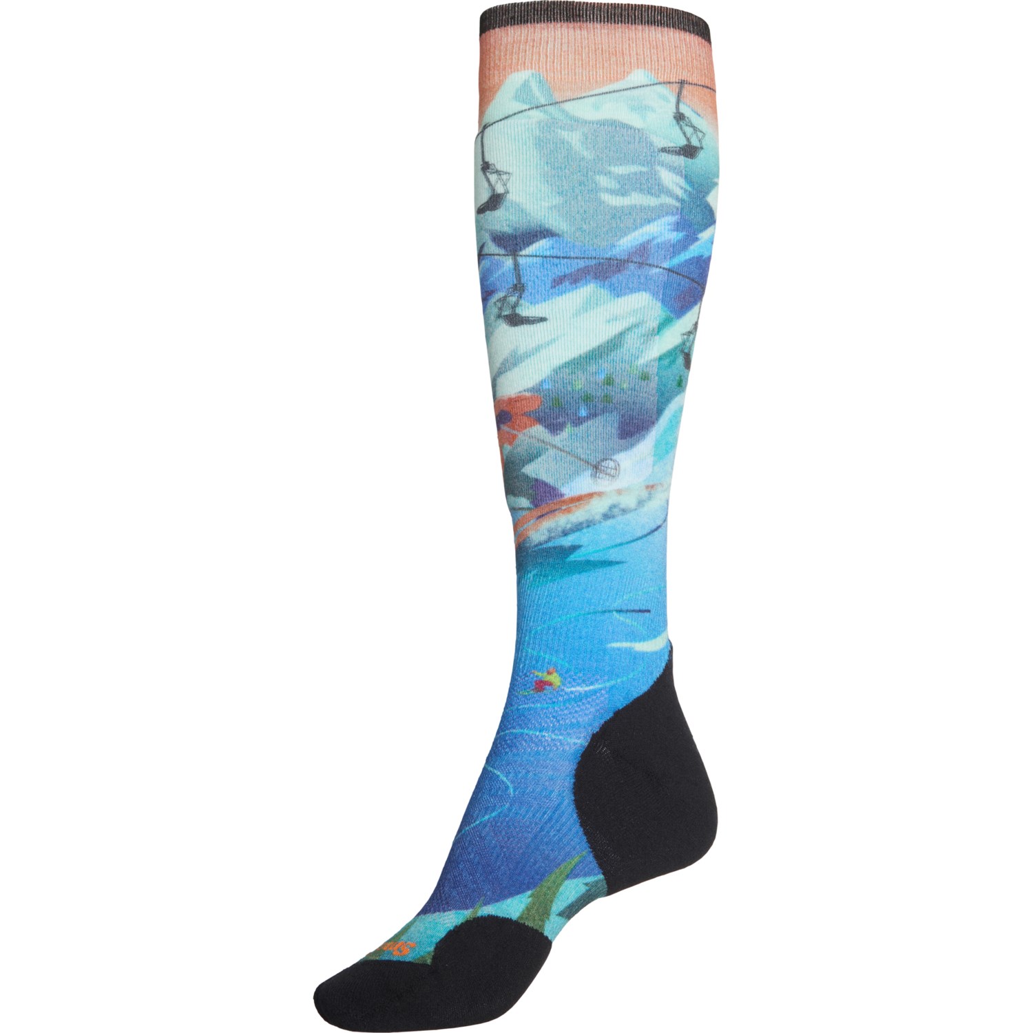 SmartWool Pattern Targeted Cushion Ski Socks (For Women)