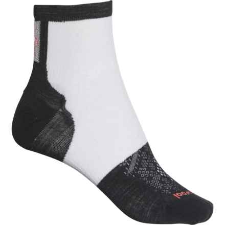SmartWool PhD® Cycle Ultralight Mini Socks - Merino Wool, Ankle (For Women) in Black