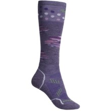 SmartWool PhD Light Cushion Ski Socks - Merino Wool (For Women) in Lavender - 2nds