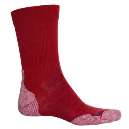 SmartWool PhD® Outdoor Light Cushion Hiking Socks - Merino Wool, Crew (For Men) in Crimson