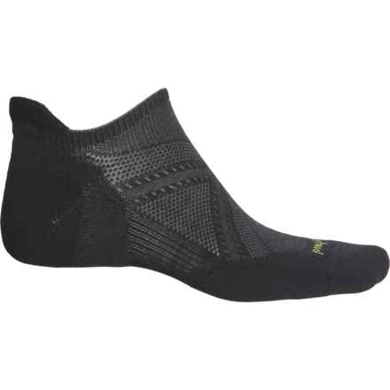 SmartWool PhD® Run Light Elite Micro Socks - Merino Wool, Below the Ankle (For Men and Women) in Black