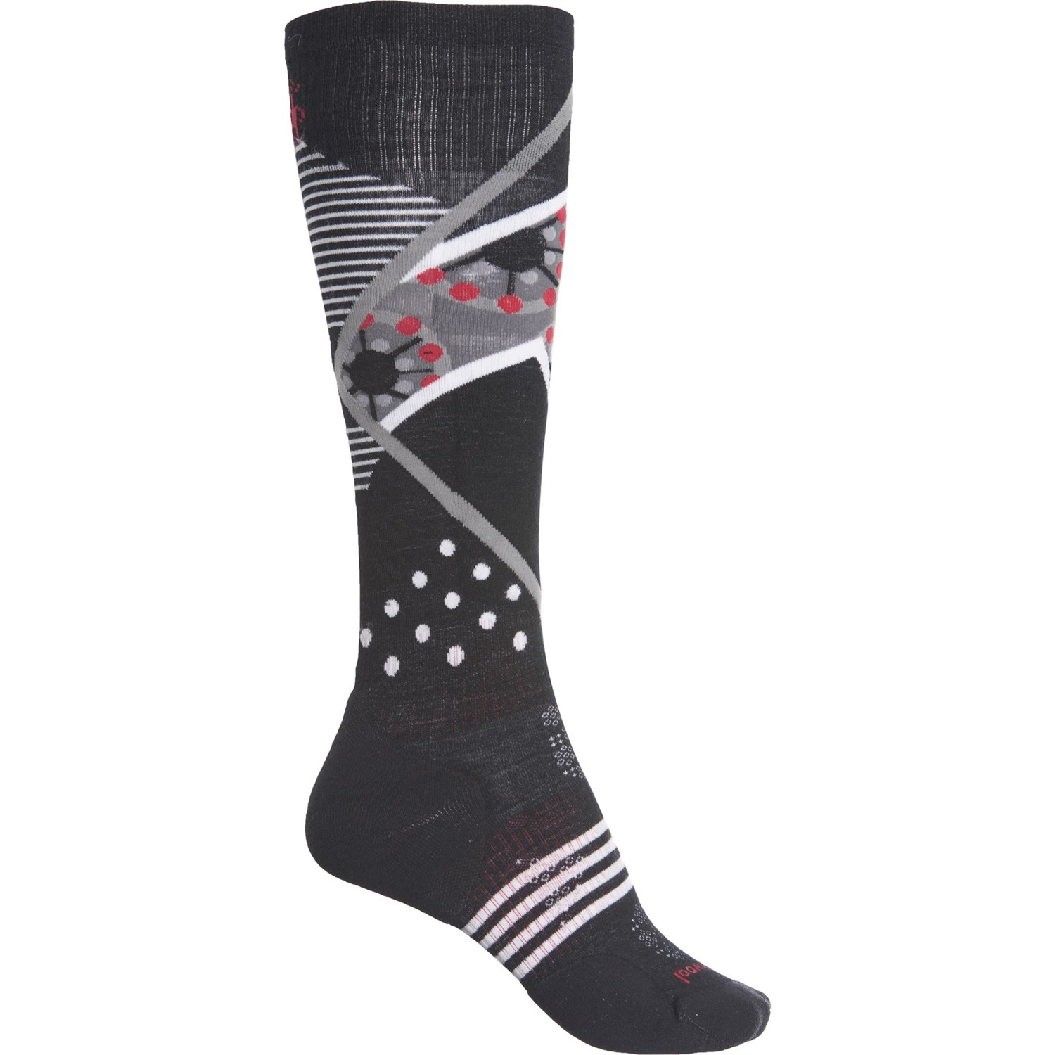 smartwool phd light elite pattern ski socks