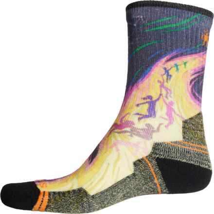 SmartWool Pride Print Light Cushion Hiking Socks - Merino Wool, Crew (For Men) in Multi Color