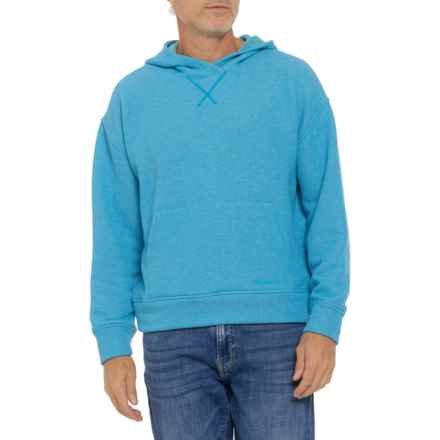 SmartWool Recycled Terry Hoodie in Pool Blue