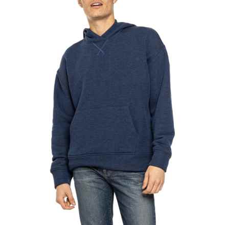 SmartWool Recycled Terry Hoodie - Merino Wool in Dark Denim