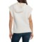 4FGHM_2 SmartWool Recycled Terry Hoodie - Zip Neck, Short Sleeve
