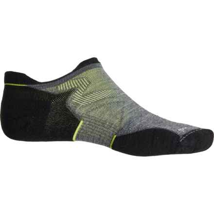 SmartWool Run Targeted Cushion Socks - Merino Wool, Ankle (For Men and Women) in Medium Gray