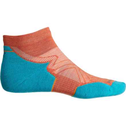 SmartWool Run Targeted Cushion Socks - Merino Wool, Ankle (For Men and Women) in Orange Rust