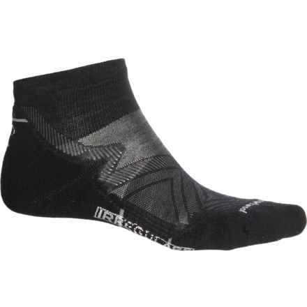 SmartWool Run Targeted Cushion Socks - Merino Wool, Ankle (For Men) in Black