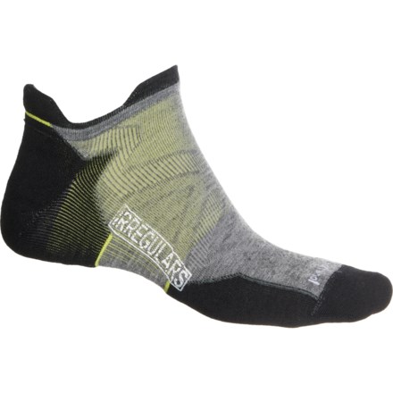 SmartWool Run Targeted Cushion Socks - Merino Wool, Below the Ankle (For Men and Women) in Medium Gray