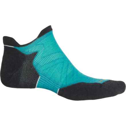 SmartWool Run Targeted Cushion Socks - Merino Wool, Below the Ankle (For Men) in Capricharcoal