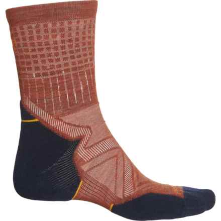 SmartWool Run Targeted Cushion Socks - Merino Wool, Crew (For Men and Women) in Picante