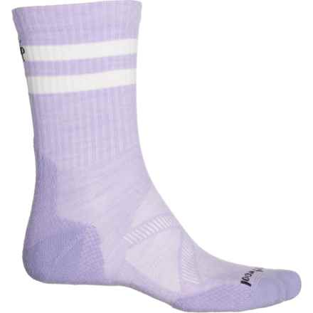 SmartWool Run Targeted Cushion Socks - Merino Wool, Crew (For Men and Women) in Ultra Violet