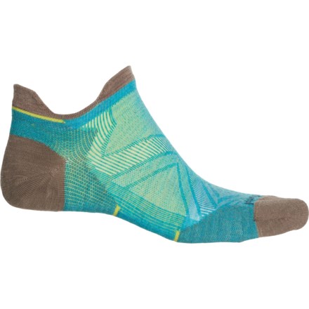 SmartWool Run Zero Cushion Low Socks - Merino Wool, Below the Ankle (For Men and Women) in Capri