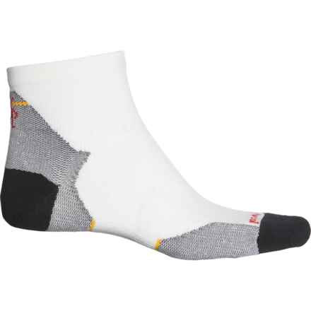 SmartWool Run Zero Cushion Socks - Merino Wool, Ankle (For Men and Women) in White