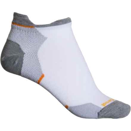 SmartWool Run Zero Cushion Socks - Merino Wool, Below the Ankle (For Women) in White