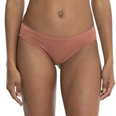 SmartWool Seamless Intraknit Panties - Merino Wool, Bikini in Copper
