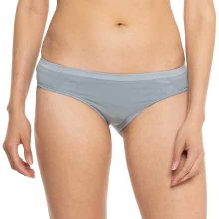 SmartWool Seamless Intraknit Panties - Merino Wool, Bikini in Lead