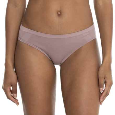 SmartWool Seamless Intraknit Panties - Merino Wool, Bikini in Sandstone