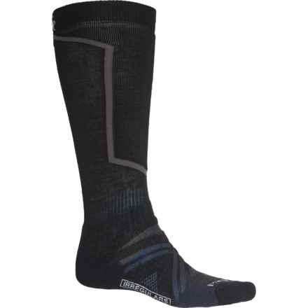 SmartWool Ski Full Cushion Ski Socks - Merino, Over the Calf (For Men and Women) in Black