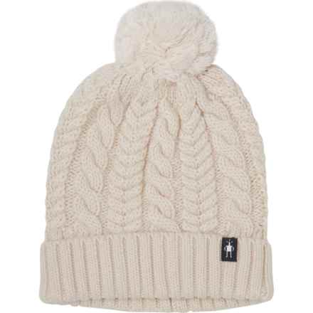 SmartWool Ski Town Beanie - Merino Wool (For Women) in Natural