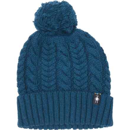 SmartWool Ski Town Beanie - Merino Wool (For Women) in Twilight Blue