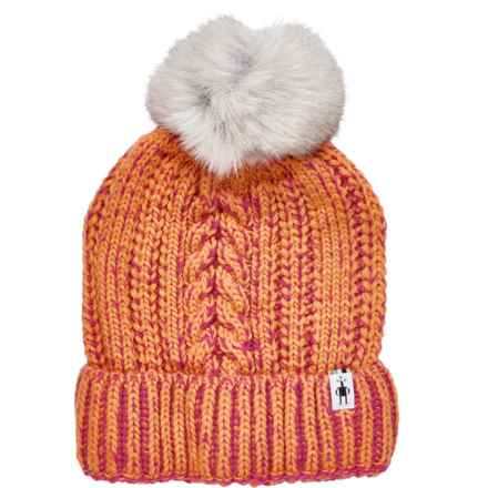 SmartWool Ski Town Beanie - Merino Wool in Apricot