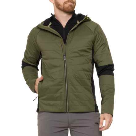 SmartWool Smartloft Hooded Jacket - Insulated, Merino Wool in Winter Moss