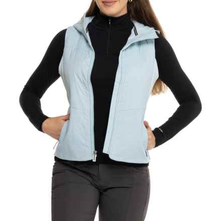 SmartWool Smartloft Hooded Vest - Insulated, Merino Wool in Winter Sky - Closeouts