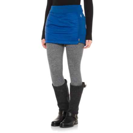 SmartWool Smartloft Pull-On Skirt - Insulated in Blueberry Hill