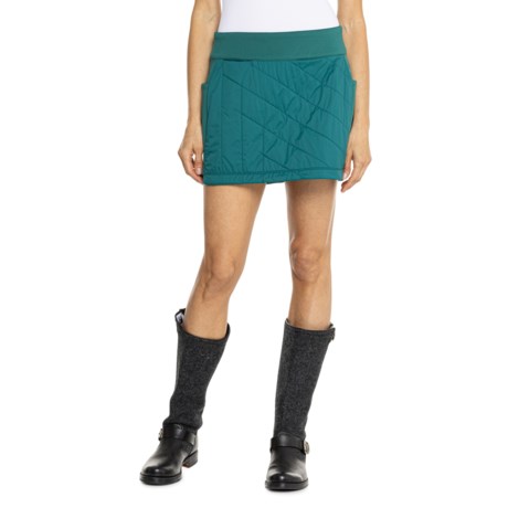 SmartWool Smartloft Skirt - Insulated in Emerald Green