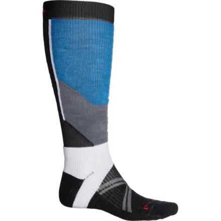 SmartWool Snowboard Targeted Cushion Socks - Merino Wool, Over the Calf (For Men) in Neptune Blue