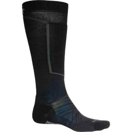 SmartWool Targeted Cushion Ski Socks - Merino Wool, Over the Calf (For Men and Women) in Black