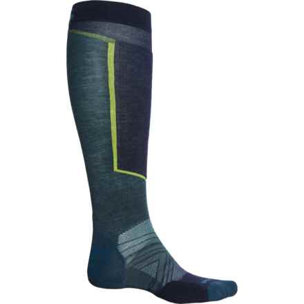 SmartWool Targeted Cushion Ski Socks - Merino Wool, Over the Calf (For Men and Women) in Twilight Blue